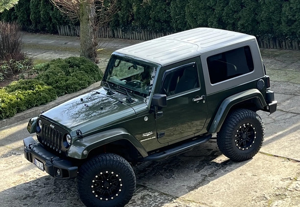 Jeep Wrangler cena 86000 przebieg: 190000, rok produkcji 2007 z Mogielnica małe 67